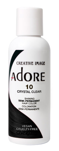 ADORE 10 CRYSTAL CLEAR WILL NOT LIGHTEN HAIR