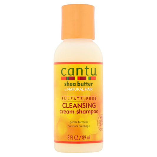 Cantu Shea Butter For Natural Hair Sulfate-Free Cleansing Cream Shampoo 3oz