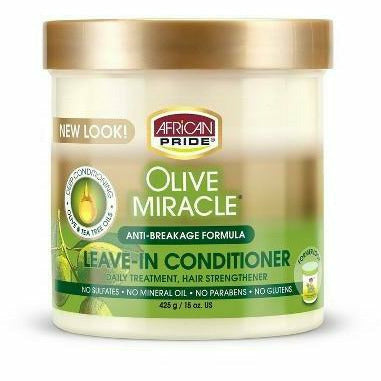African Pride: Olive Miracle Leave-In 15oz