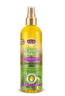African Pride Olive Braid Sheen Spray