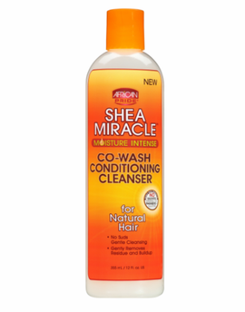 African Pride Shea Miracle Co-Wash Conditioning Cleanser 12oz